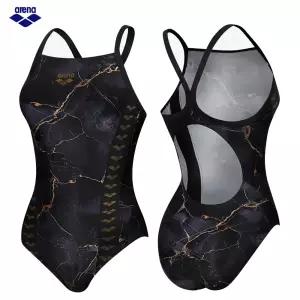 아레나 여자수영복 지오볼트 선수 원피스 드롭백 A6SL1CO10
