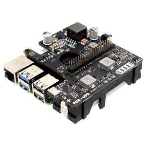 Raspberry Pi 5(2 / 4 8 16GB) IEEE 802.3at 5V 5A 출력을 위한 Geekworm X1207 2-in-1 PoE+ UPS HAT 자동 전원 켜기 안전한 종료 전력 손실 감지 지원