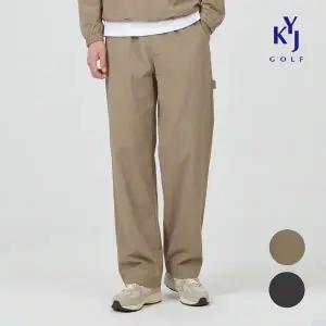 [김영주골프] 봄가을 아노락 밴딩 와이드핏 셋업가능 남성 팬츠 DQSMSL17