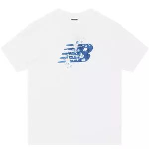 뉴발란스 버블 NB 로고 티셔츠 (MT61Z286-WT)