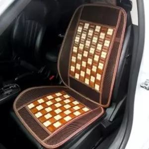 차량용 대나무 시트 시원한 통풍 운전석 대나무 자동차 시트 여름 등받이 방석
