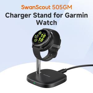 SwanScout 505GM 시계 충전 스탠드 가민 포러너 965 265 페닉스 7 7x 7s 6 인스팅트 2 2S 2X E 비보액티브