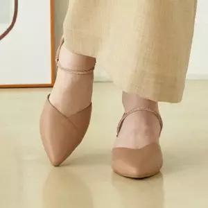 엘리자베스스튜어트[론칭가179,000]램스킨 투웨이 슬링백 EBAL147150