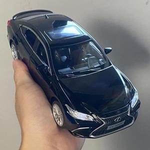 1:24 렉서스 ES300H 클래식 세단 합금 금속 다이캐스트 모델 자동차 실내 홈 데코레이션 사운드 & 라이트