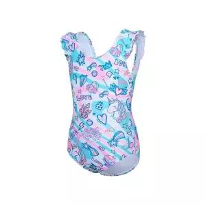 [롯데백화점]레노마 여아동 유니콘 셔링 U백 원피스 수영복 GS2G801