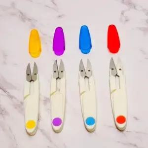 안전캡쪽가위 컬러 쪽가위