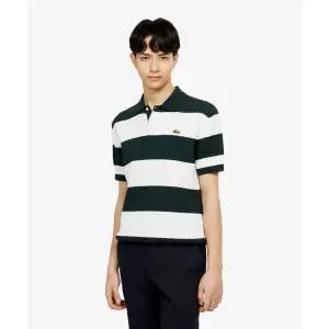 [국내매장정품] 라코스테 LACOSTE 남성 케이블 반팔 스웨터 폴로 셔츠 PH368E-56G 132 PH368E-56G132 21242