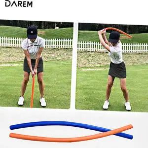 골프 자세 교정기 초경량 휴대용 스윙봉 골프 스윙 연습기 훈련 용품 라텍스폼 트레이너 골프채 고밀도