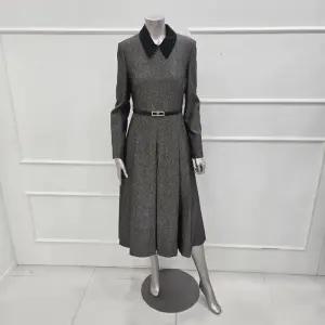 [미니멈]MYDAWO0220MX 카라 플리츠 원피스