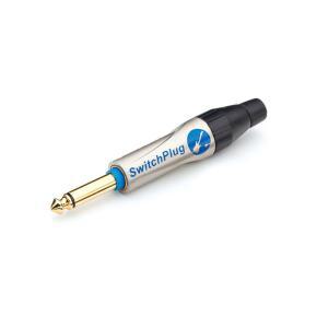 Amphenol o Silent 플러그 6 35mm/ 1/4 잭 열가소성 백쉘 TM1P 및 TMP1B 표준 마감 금도금 스위치