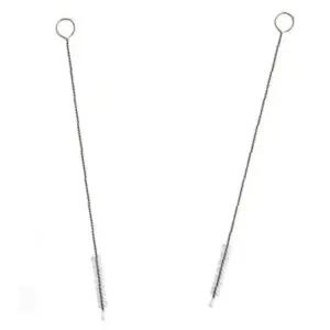 긴빨대 세척도구 스텐소재 텀블러청소 주방용품 위생관리 재사용빨대 세척솔 가정용