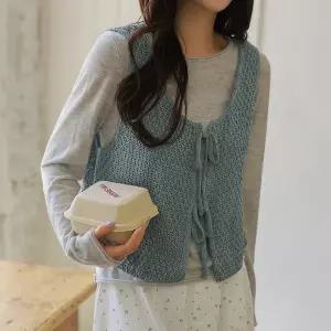 [시크폭스] 오슬 더블사이드 리본 뷔스티에_61VT2490