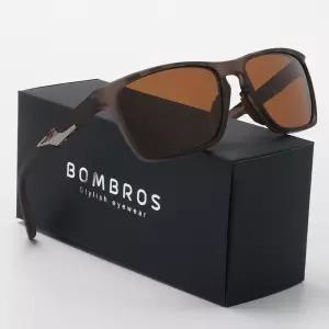 남성 스포츠 편광 미러 선글라스 낚시 모카브라운