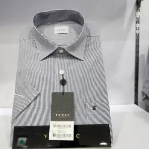 [예작]예작 YJ3MBR211 스트라이프  면 폴리혼방 기본 일반핏  반팔셔츠_SC