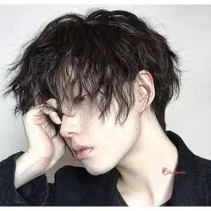 남자가발 자연스러운 정수리 웨이브 파마 전체 남성stu284
