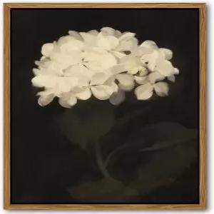 거실용 액자 벽 아트 빈티지 화이트 수국 유화 캔버스 프린트 에스테틱 침실 선반용 주방 장식 욕실 사무실