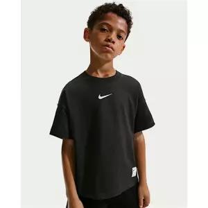 프로 주니어(남아) 드라이 핏 반팔 트레이닝 탑 - 블랙화이트 II1283-010 414404