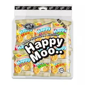 해피무 버터향 비스킷 480g (12gx40개입) 대용량 쿠키과자