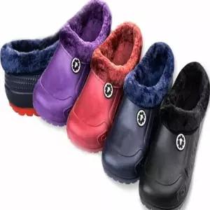 [라일리] Rly 방한 슬리퍼 (네이비) 털슬리퍼 여성방한화 남자