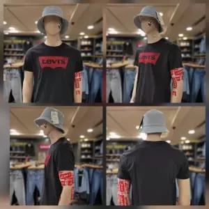 [리바이스]리바이스 빈티지 배트윙 로고 반팔 티셔츠 17783-198 (47736302)