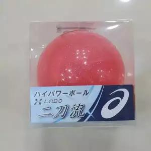 파크공 아식스 4피스 파크골프공 파크볼 핑크 분홍색