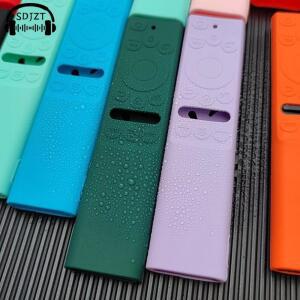 삼성 스마트 TV용 태양광 리모컨 보호 커버, 낙하 방지 두꺼운 실리콘 미끄럼 방지 BN59-01357, 내구성 보호 케이스