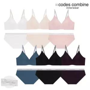 매장정품 CODES COMBINE 코데즈컴바인 젤리프리컷 심리스 브라팬티세트 6종택1 (CEWBRPT458) 1478508