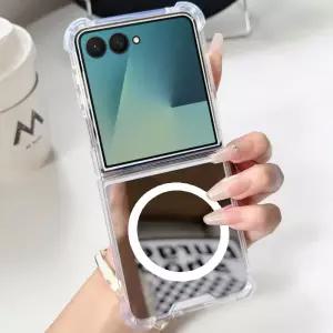 갤럭시Z플립7 6 5 맥세이프 미러 거울 케이스