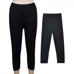 (스킨센스)레이온 모달 심플 무지 여성용 7부 레깅스 인견레깅스