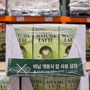 연세우유 말차라떼 우유 190ml X 24개 보성말차 코스트코