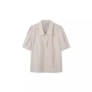 매장정품 TOPTEN 탑텐 여성) 쿨터치 볼륨 소매 반팔 블라우스_MSF2WC2024 MSF2WC2024 1451357