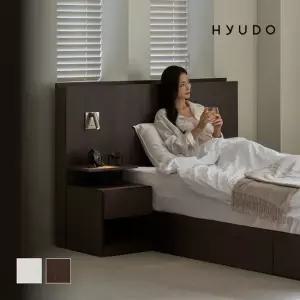 휴도 온전한 선유 원목형 LED 서랍 호텔 수납 침대 프레임 슈퍼싱글 SS