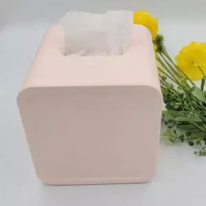 두루마리 사각 휴지케이스 핑크