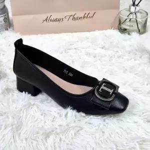 [제이시]제이시 3cm 발편한 무지 외반증 소가죽 여성구두 K450