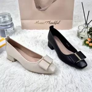 [제이시]제이시 3cm 발편한 무지 외반증 소가죽 여성구두 K451