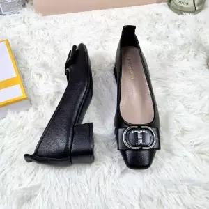 [제이시]제이시 3cm 볼넓은 소가죽 데일리 리본 여자구두 K450