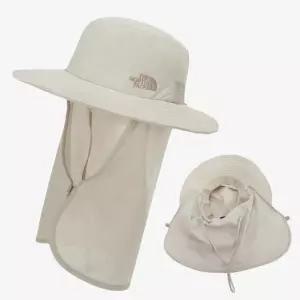 [매장판] 노스페이스 모자 여름 등산 차양모 라이트 티엔에프 쉴드 햇 화이트 샌드 NE3HS09B