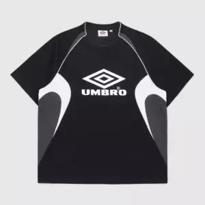 반팔티 JQS UQ221CRS51-BLK BLOKE 메쉬 반팔 티셔츠 / BLACK