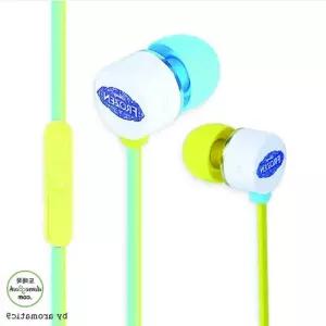 디즈니 겨울왕국 엘사 안나 초등학생 어린이 유선 이어폰 마이크내장