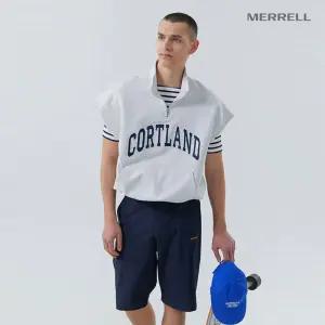 [택가 79,000원] 머렐 남성 네이비 반바지 D4SP202MNAV