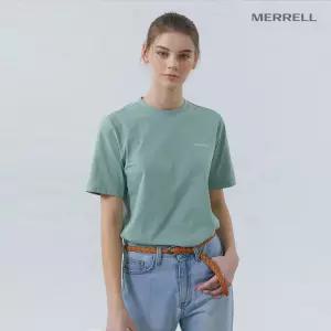 [택가 69,000원] 머렐 여성 민트 라운드 반팔 티셔츠 D4ST203WMIN