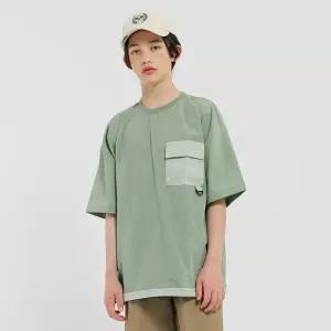 [에어워크주니어]포켓 포인트 피스테 반팔 티셔츠