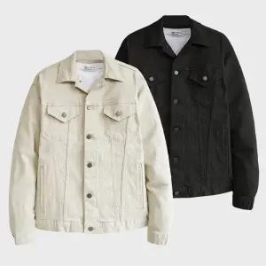 [화이트빌딩]남성 자켓 면 스판 트러커 베이직 캐주얼 자켓