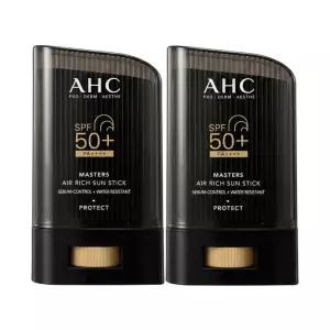 AHC 마스터즈 선스틱 아쿠아리치 썬스틱 22g 2개