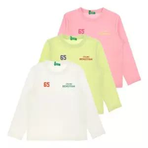 [롯데백화점]베네통 베네통키즈블록코어 티셔츠/5S-QATS07511-JS