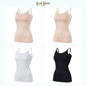 [조아하다]26SS 조아하다 인견 브라탑 끈형 4종 패키지