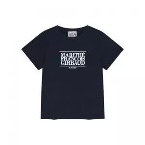 마리떼 키즈 CLASSIC LOGO TEE navy 유아 아동 주니어 반팔 국내매장