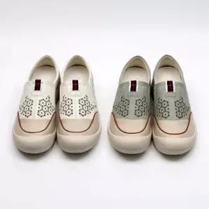 [제이시]제이시 3CM 펀칭 여름 로퍼 소가죽 중년 신발 S173