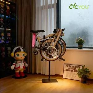 접이식자전거 행거 브롬튼수납 랙 거치대 블랙 진열대 자전거 보관 브라켓 거치 가정용