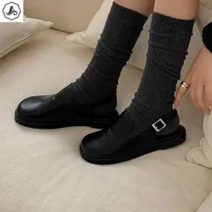 [애슬릿] 플랫폼 샌들 발편한 버클 스트랩 블랙 여름 데일리 통굽